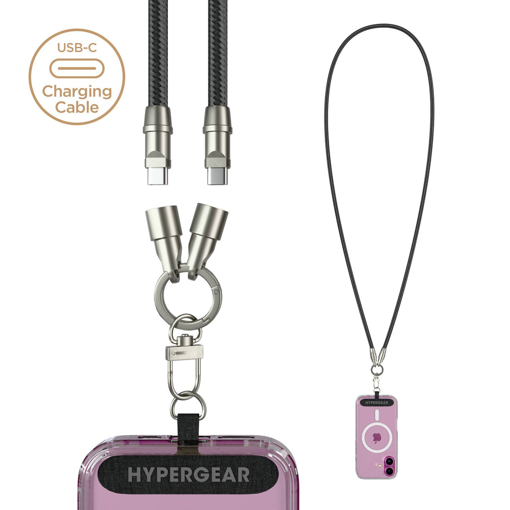 Charge & Go Crossbody Phone Strap