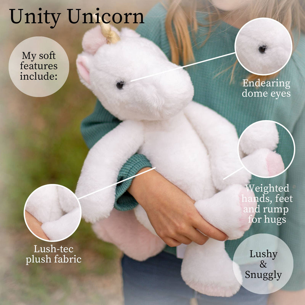 World's Softest Unity Unicorn Lushee Plush