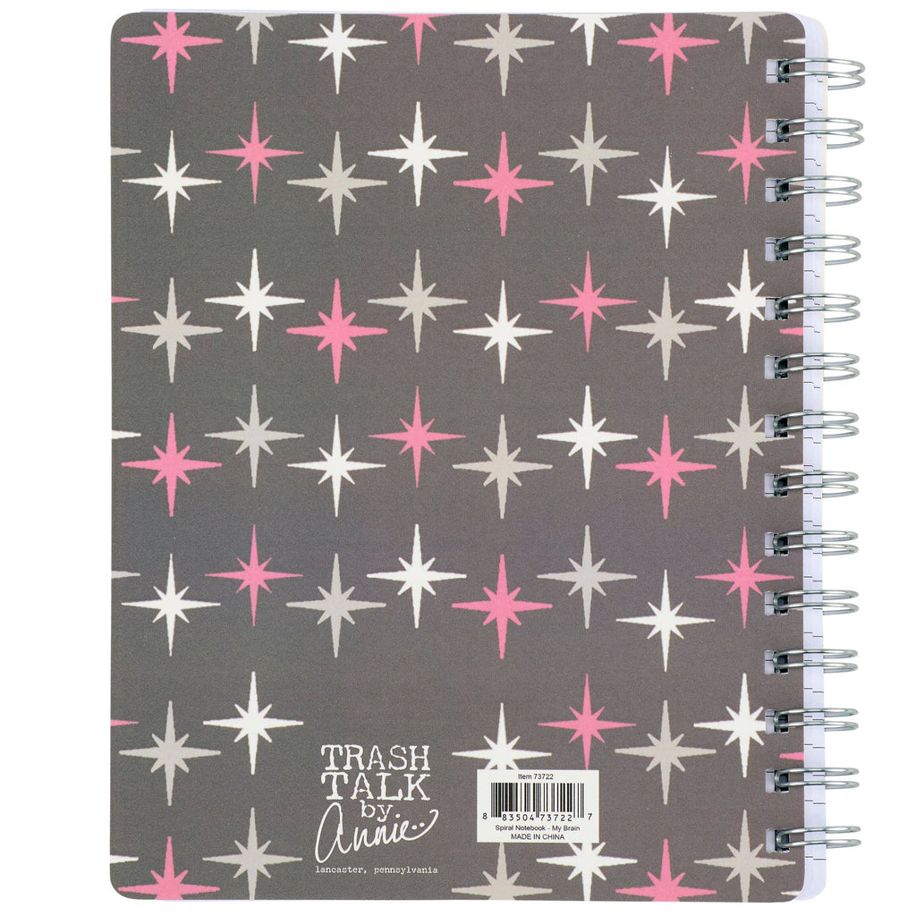My Brain Has Too Many Tabs Open Spiral Notebook