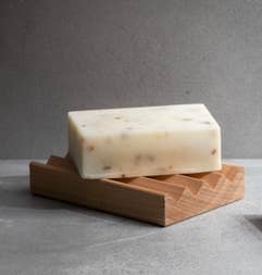 Red Alder Wooden Soap Dish