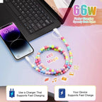 Beaded 4-in-1 Phone Charging Cable