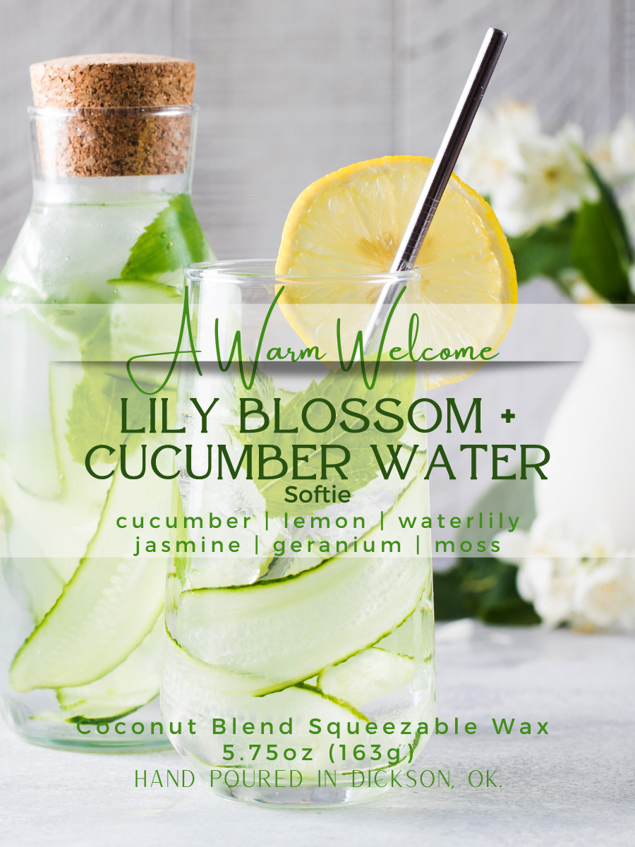Lily Blossom + Cucumber Water Softie Scent Melts