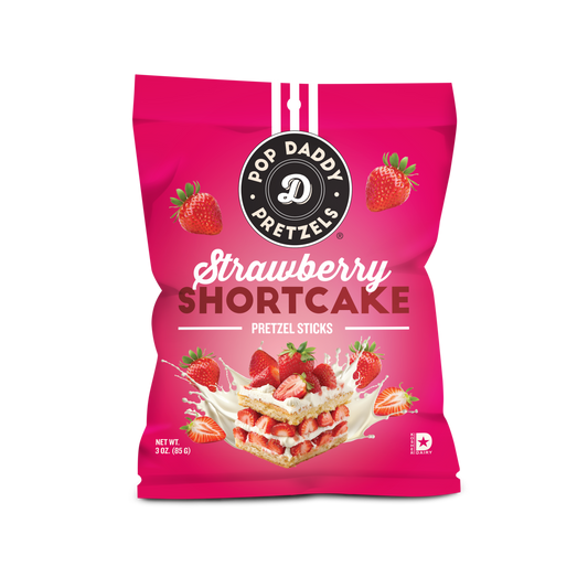 Strawberry Shortcake Pretzel Sticks