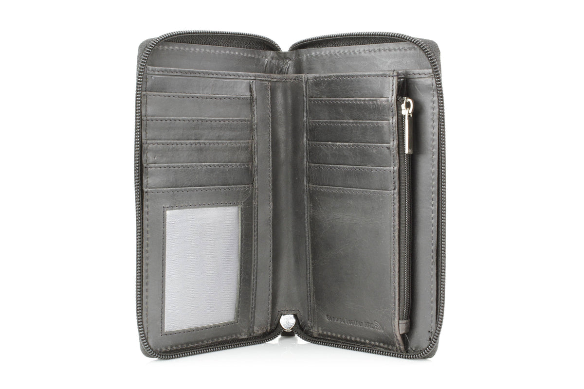Wildflower Trails Zip-Around Wallet