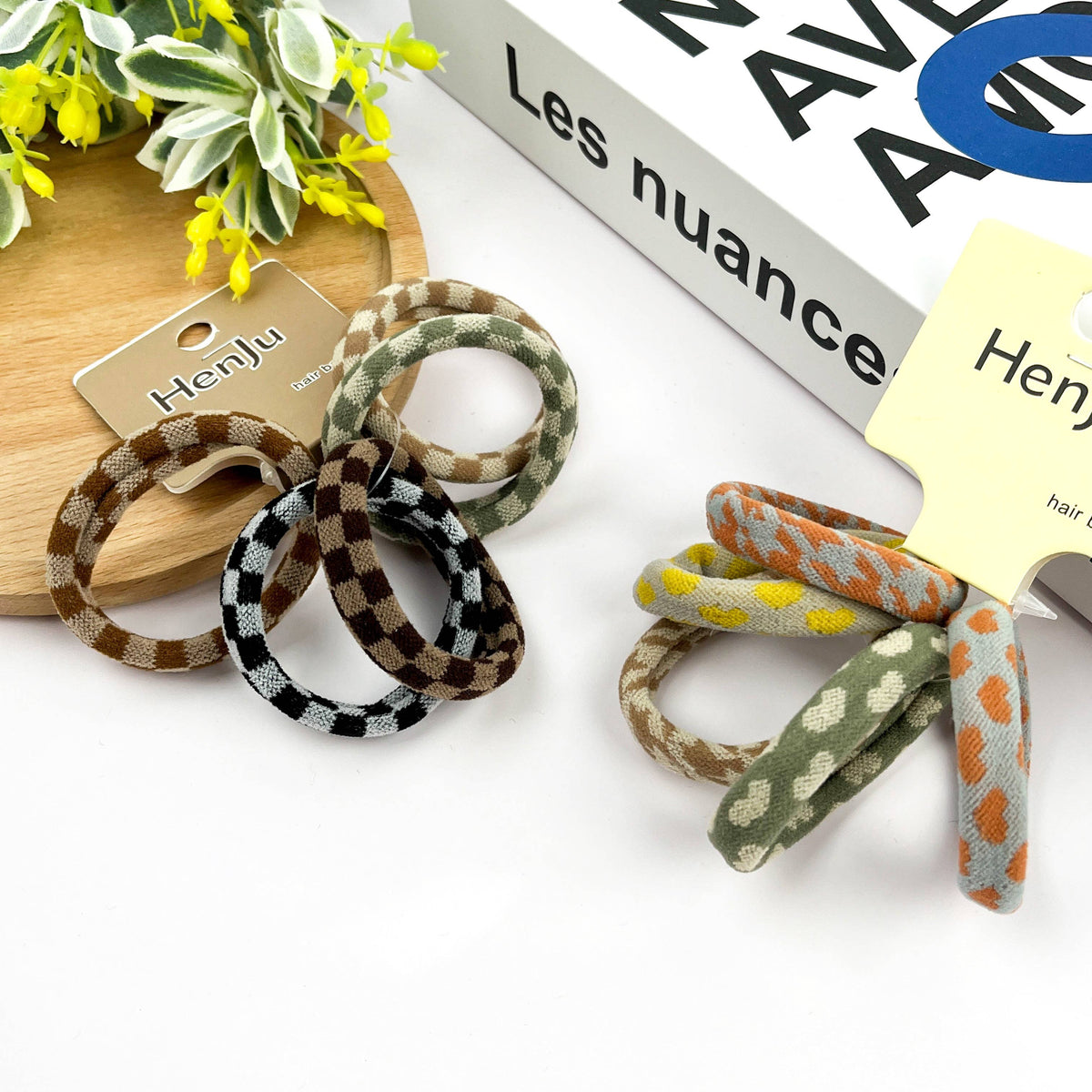 Pattern Play Hair Tie Set