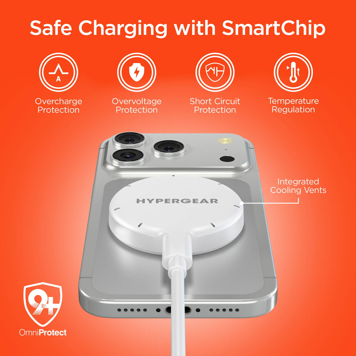 Snap & Charge 15W Magnetic Wireless Charger