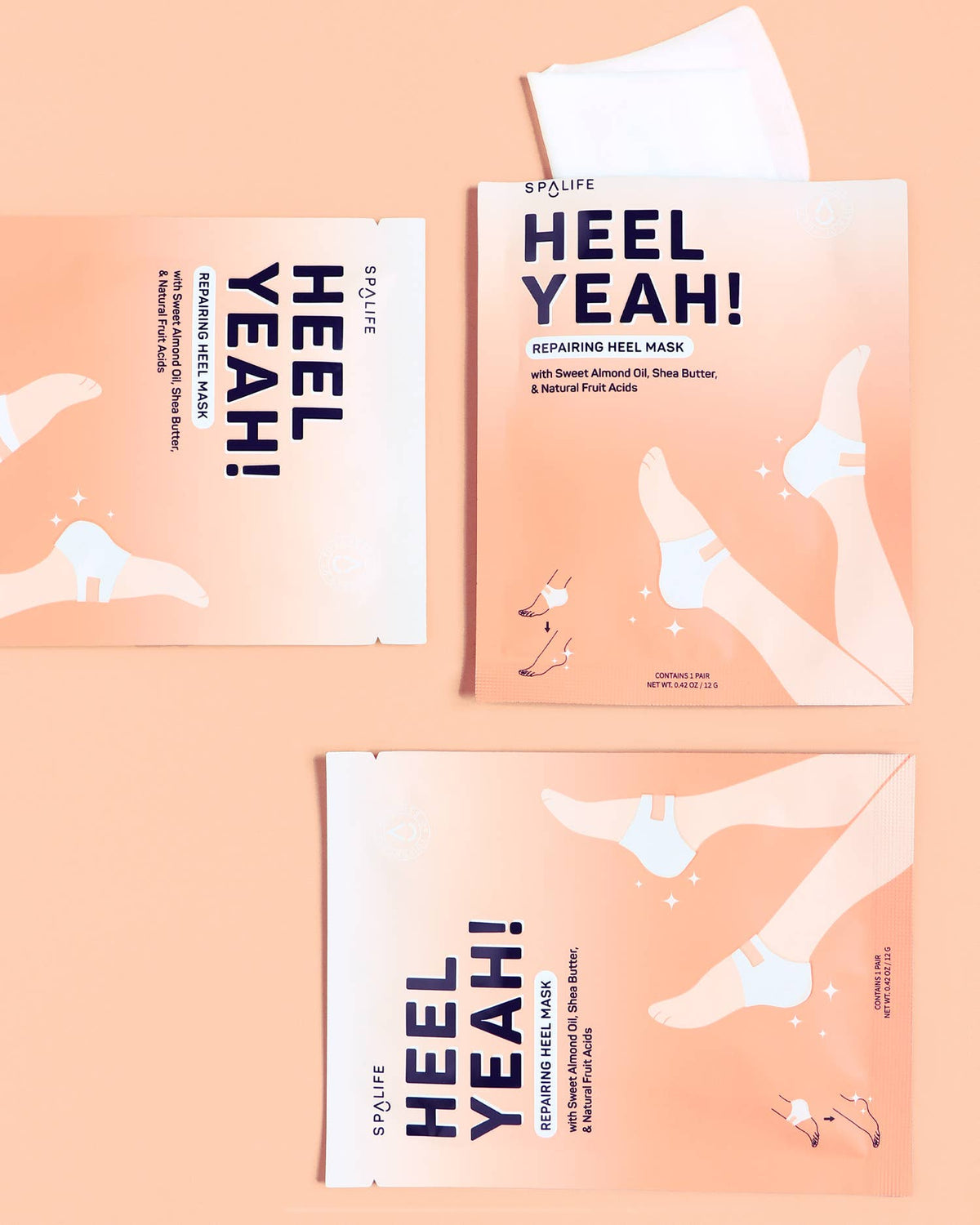 Heel Yeah! Repairing Heel Mask 3-Pack