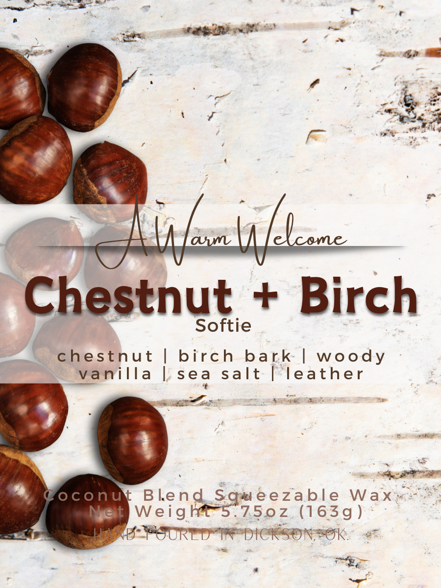 Chestnut + Birch Softie Scent Melts