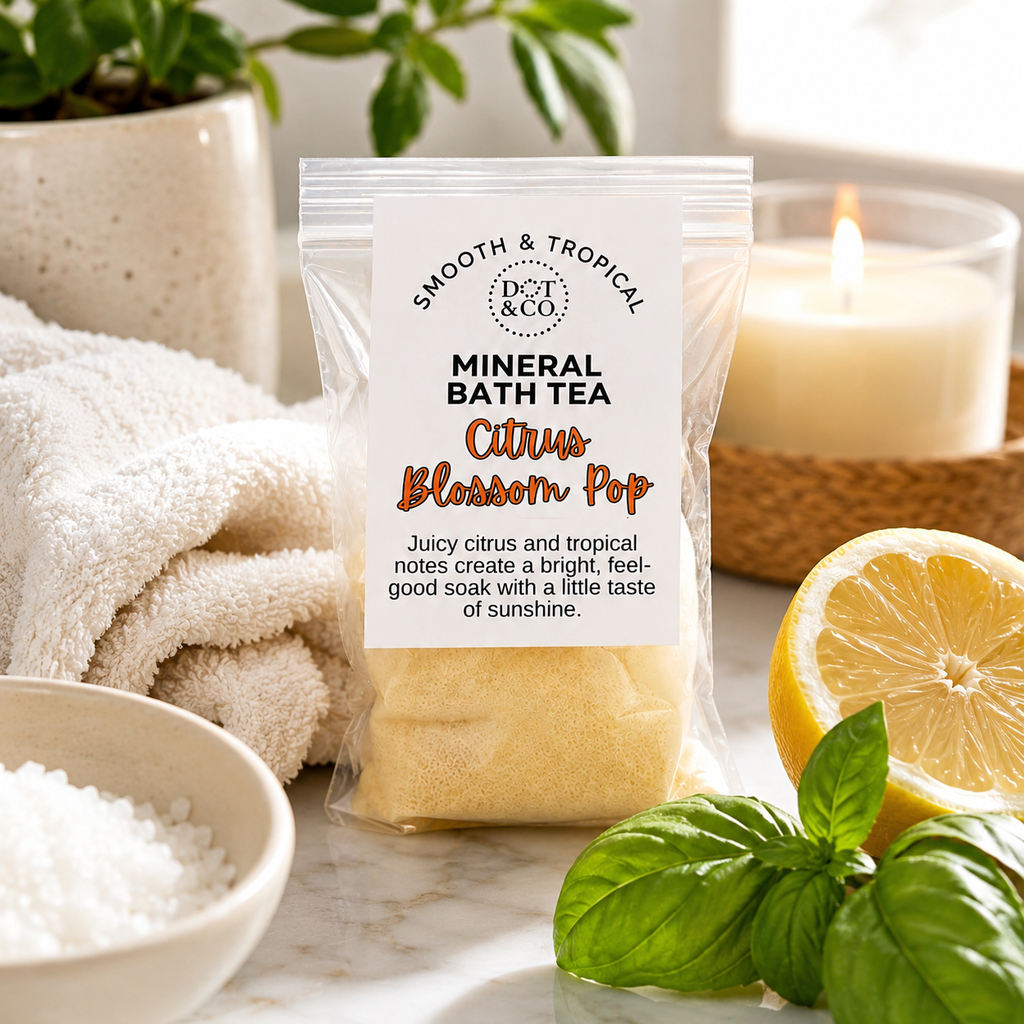 Citrus Blossom Pop Mineral Bath Tea