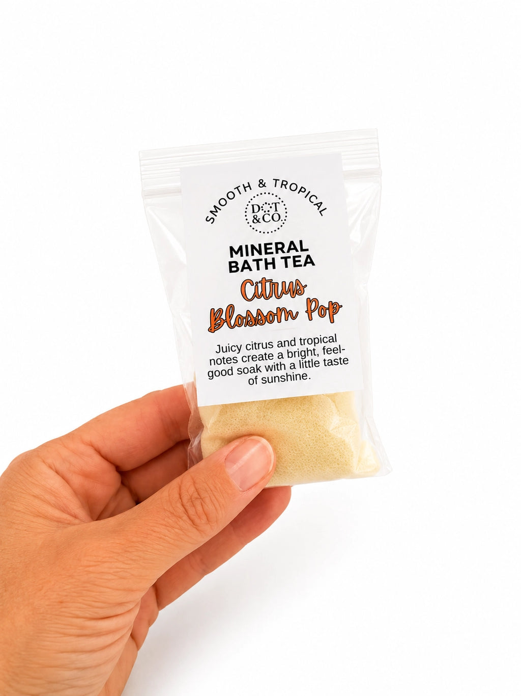 Citrus Blossom Pop Mineral Bath Tea