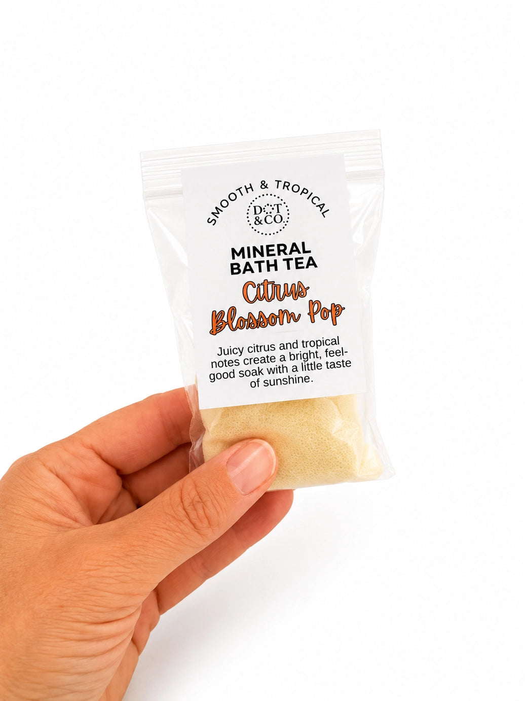 Citrus Blossom Pop Mineral Bath Tea