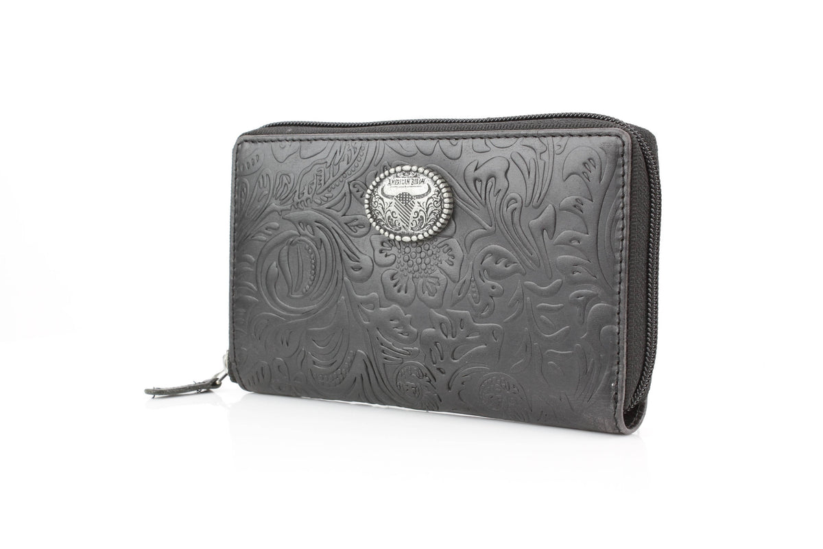Wildflower Trails Zip-Around Wallet