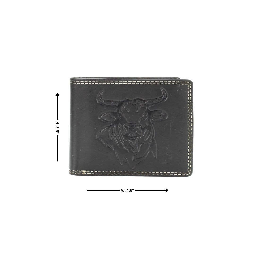 Open Range RFID Leather Wallet