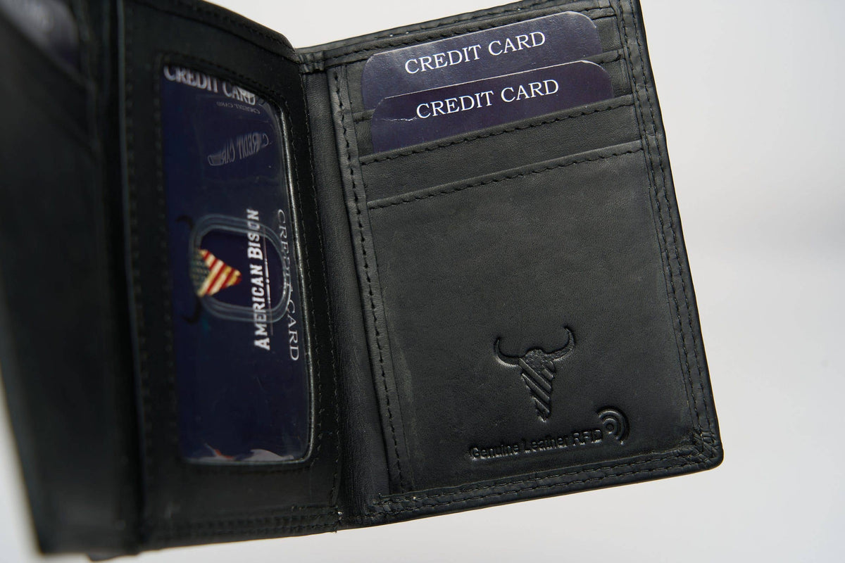 Stars & Stripes RFID Leather Wallet