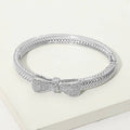 Tied with a Bow Bangle Bracelet