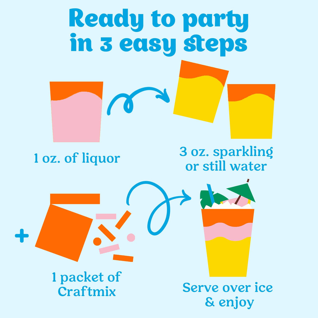 Cocktail & Mocktail Mixer Variety Pack