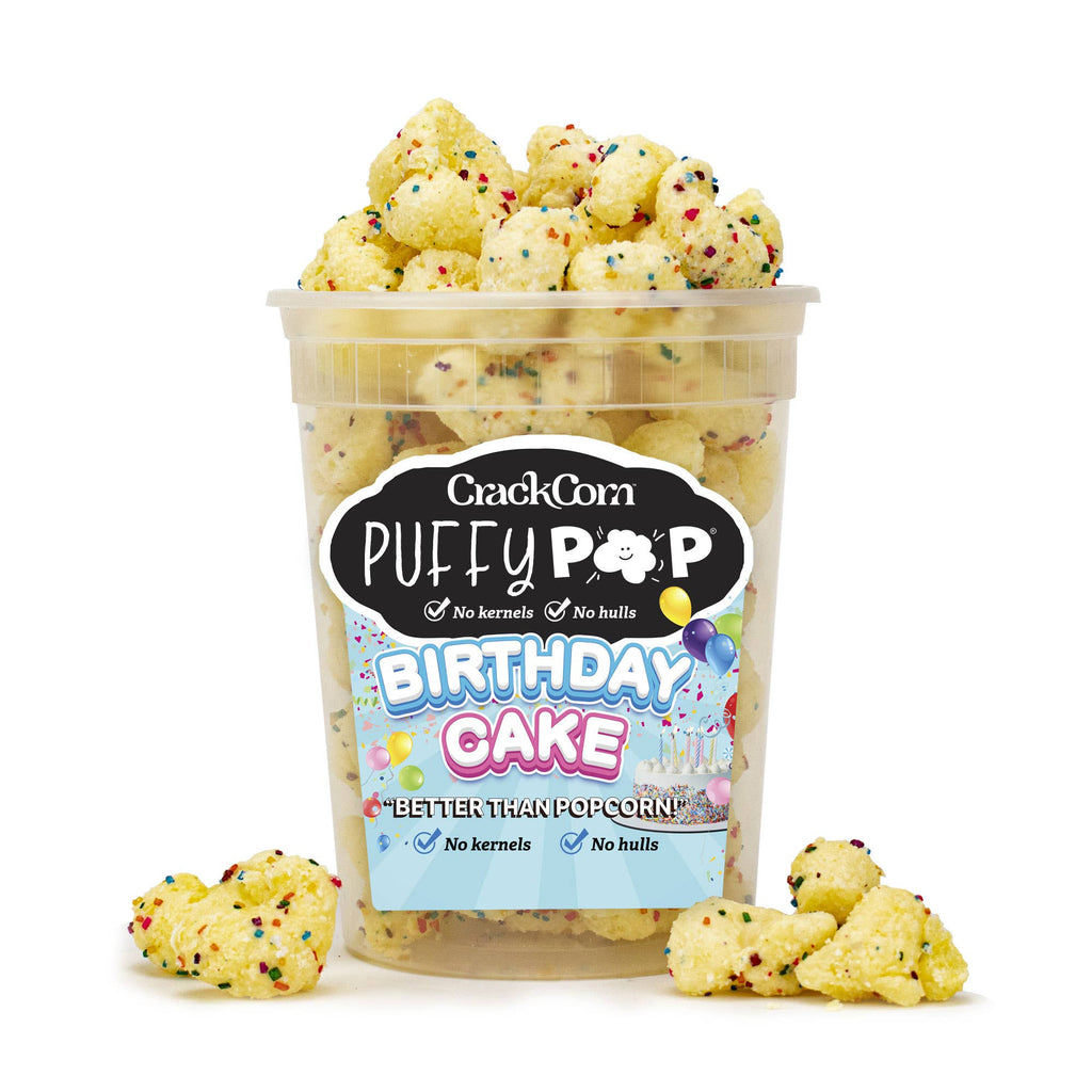 Birthday Cake Crack Corn Puffy Pop