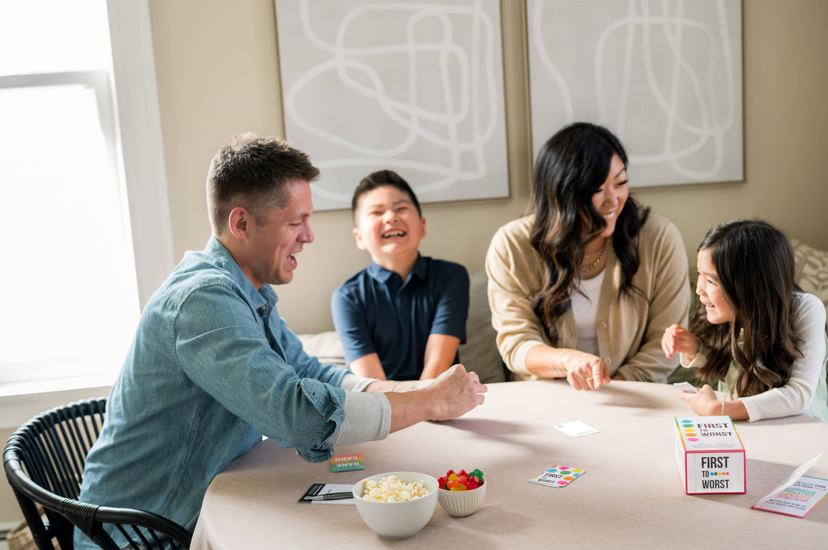 First to Worst Family Party Game