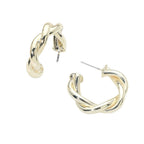 The Perfect Twist Hoop Earrings