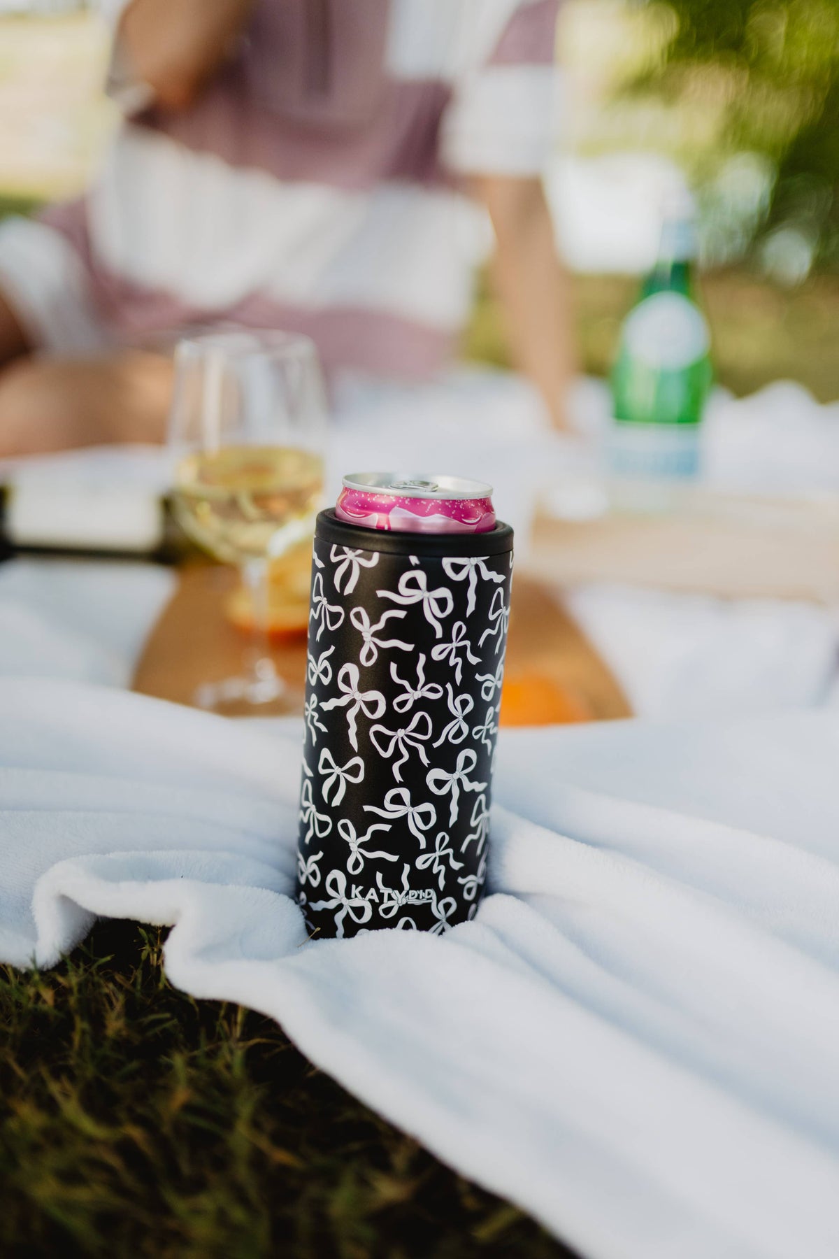 All Tied Up Slim Can Cooler