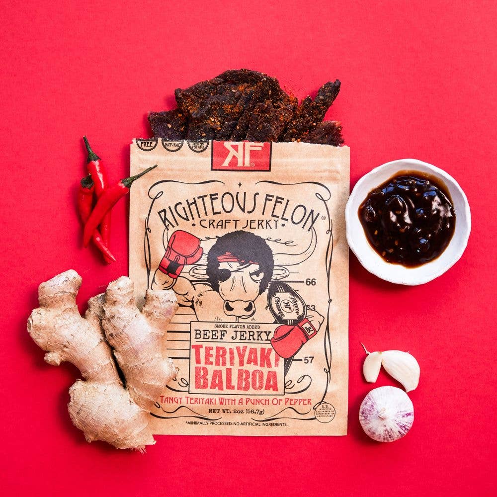 Teriyaki Balboa Beef Jerky