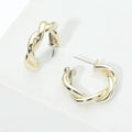 The Perfect Twist Hoop Earrings