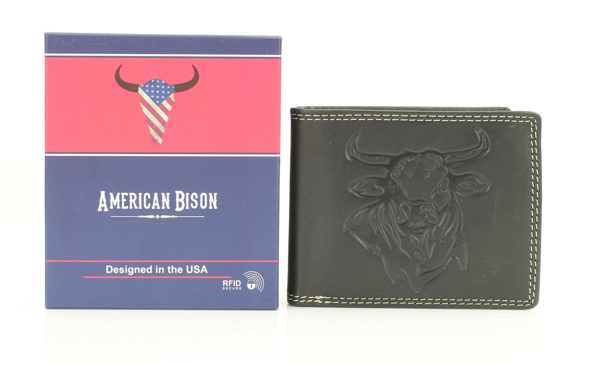 Open Range RFID Leather Wallet