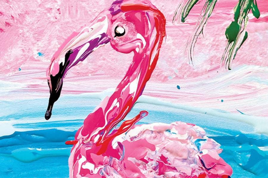 Flamingo for a Cause Mini Puzzle