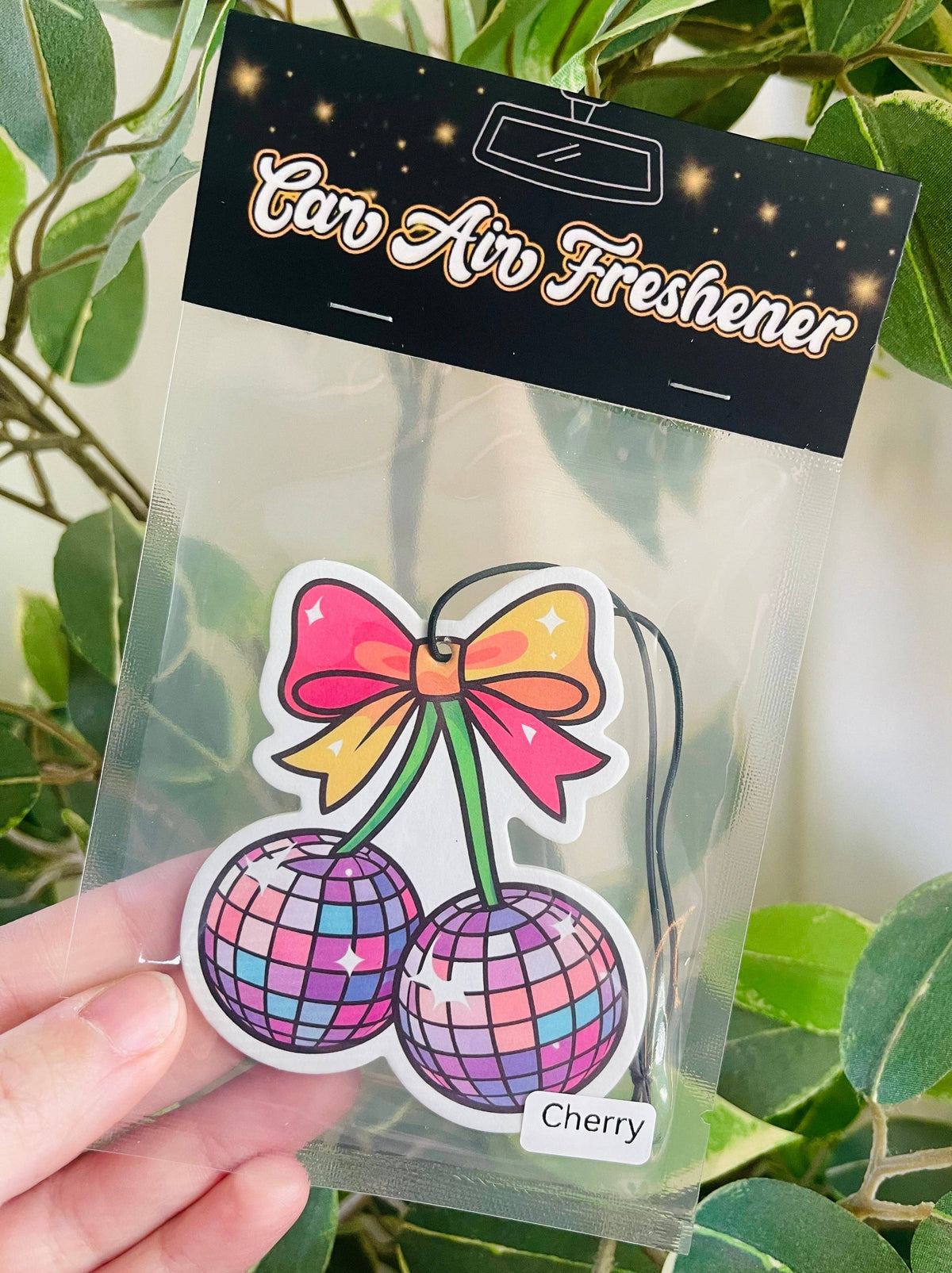 Disco Cherries Car Air Freshener