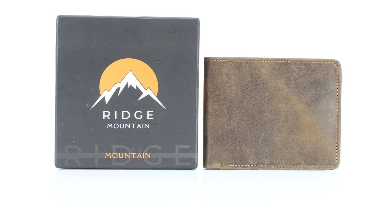 Canyon Trail Leather Bifold Wallet