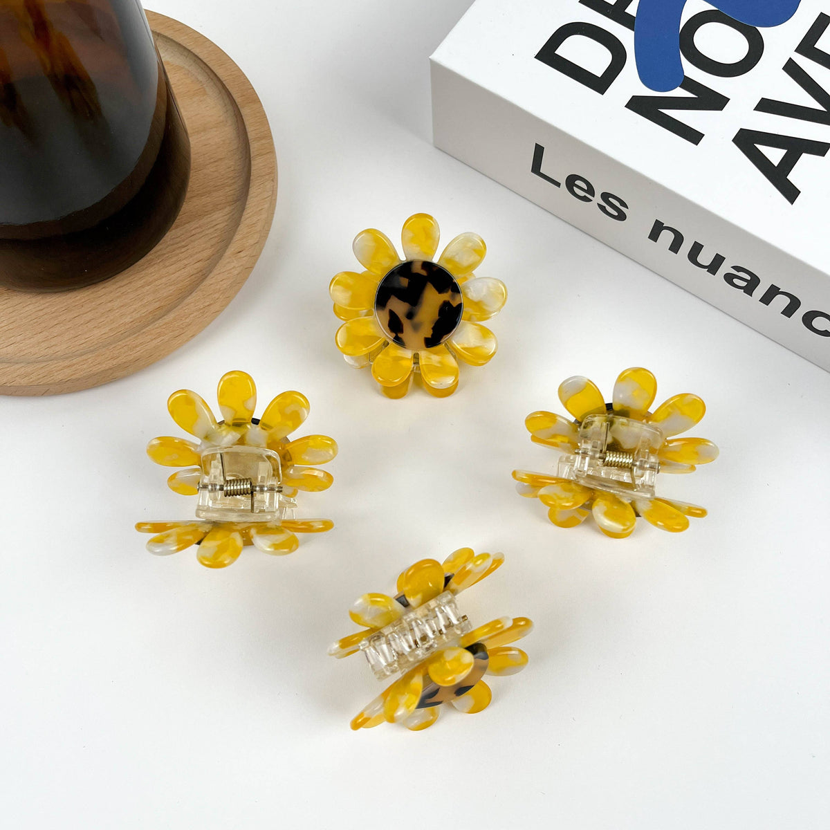 Sunflower Claw Clip
