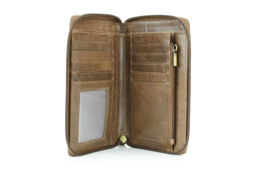 Wildflower Trails Zip-Around Wallet