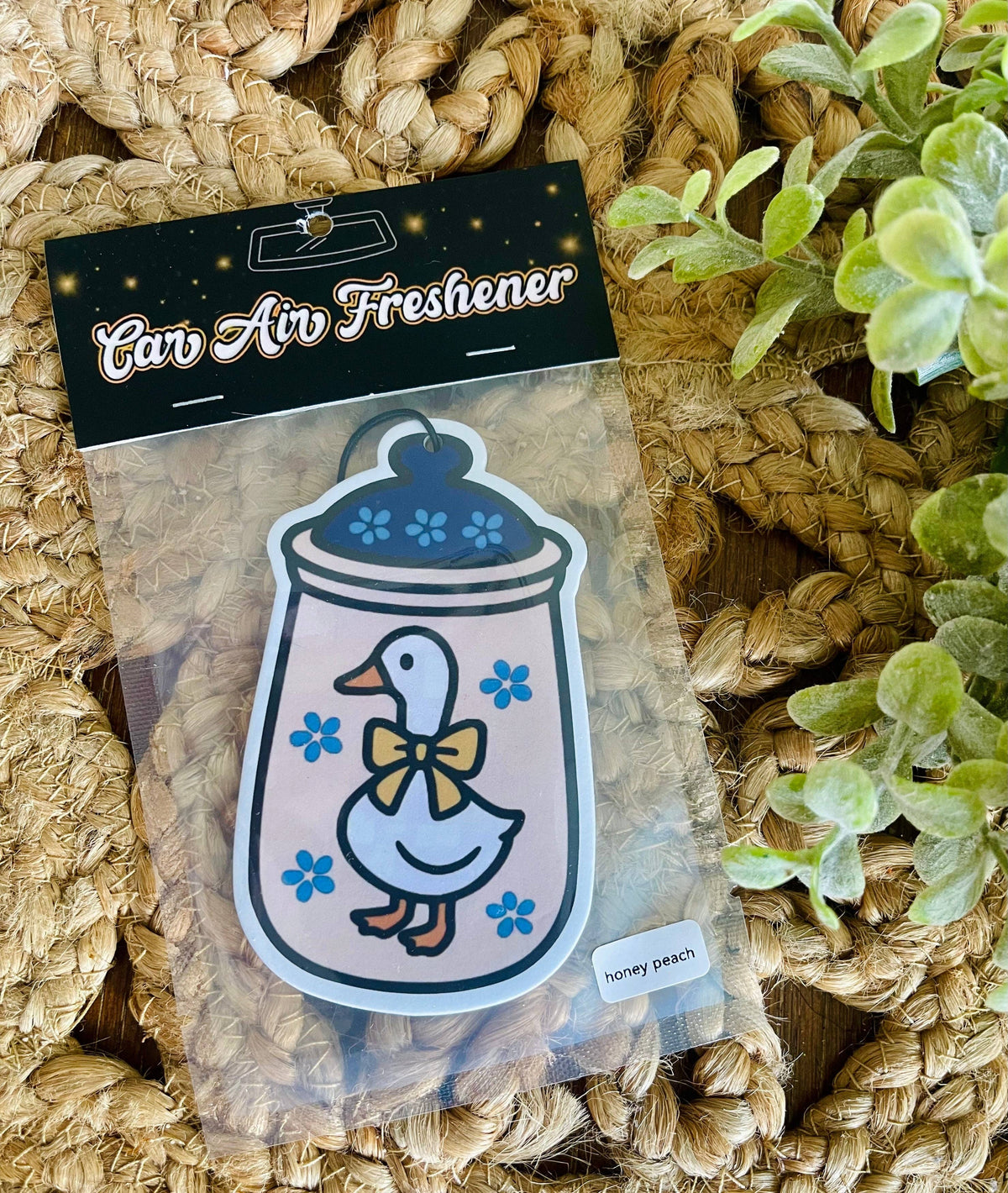 Goose Canister Car Air Freshener