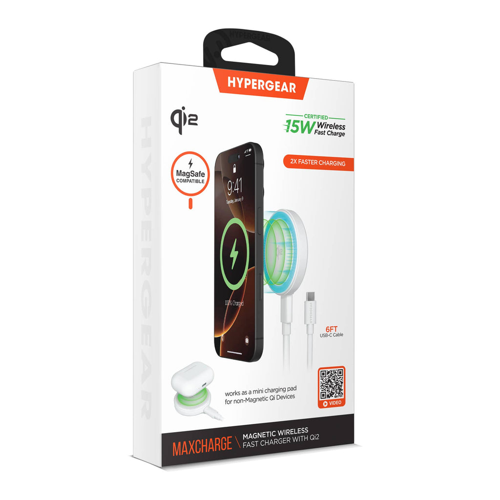 Snap & Charge 15W Magnetic Wireless Charger