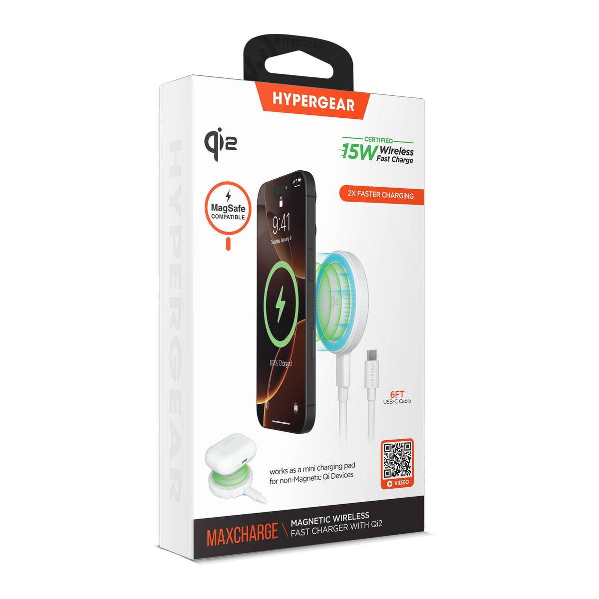 Snap & Charge 15W Magnetic Wireless Charger