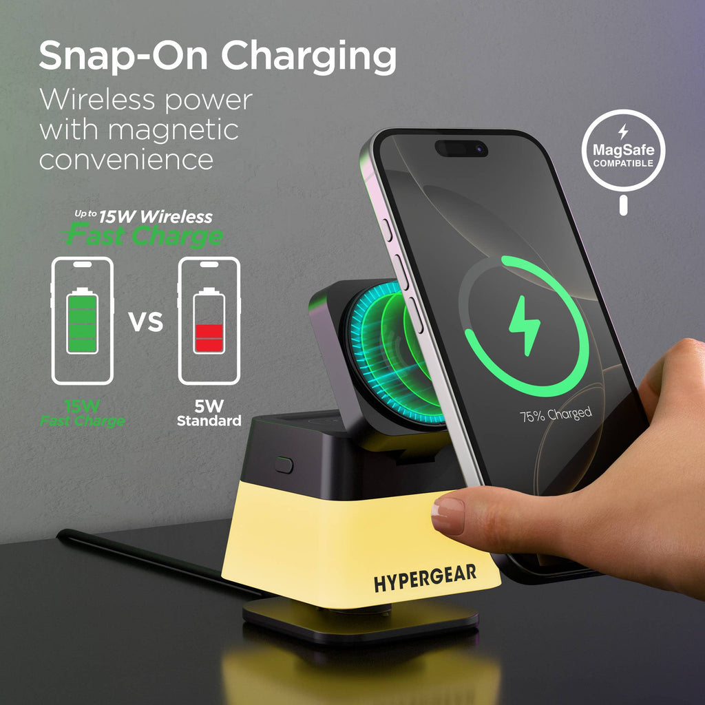 Power Up & Fold 3-in-1 Charging Cube