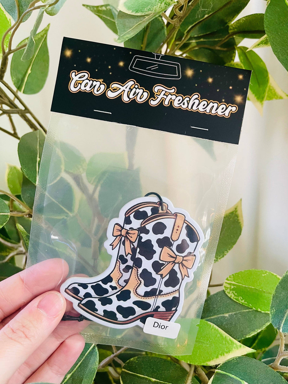 Cowgirl Boots Car Air Freshener