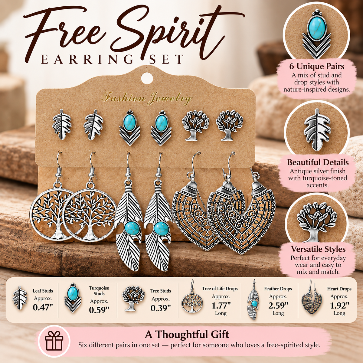 Free Spirit Earring Set