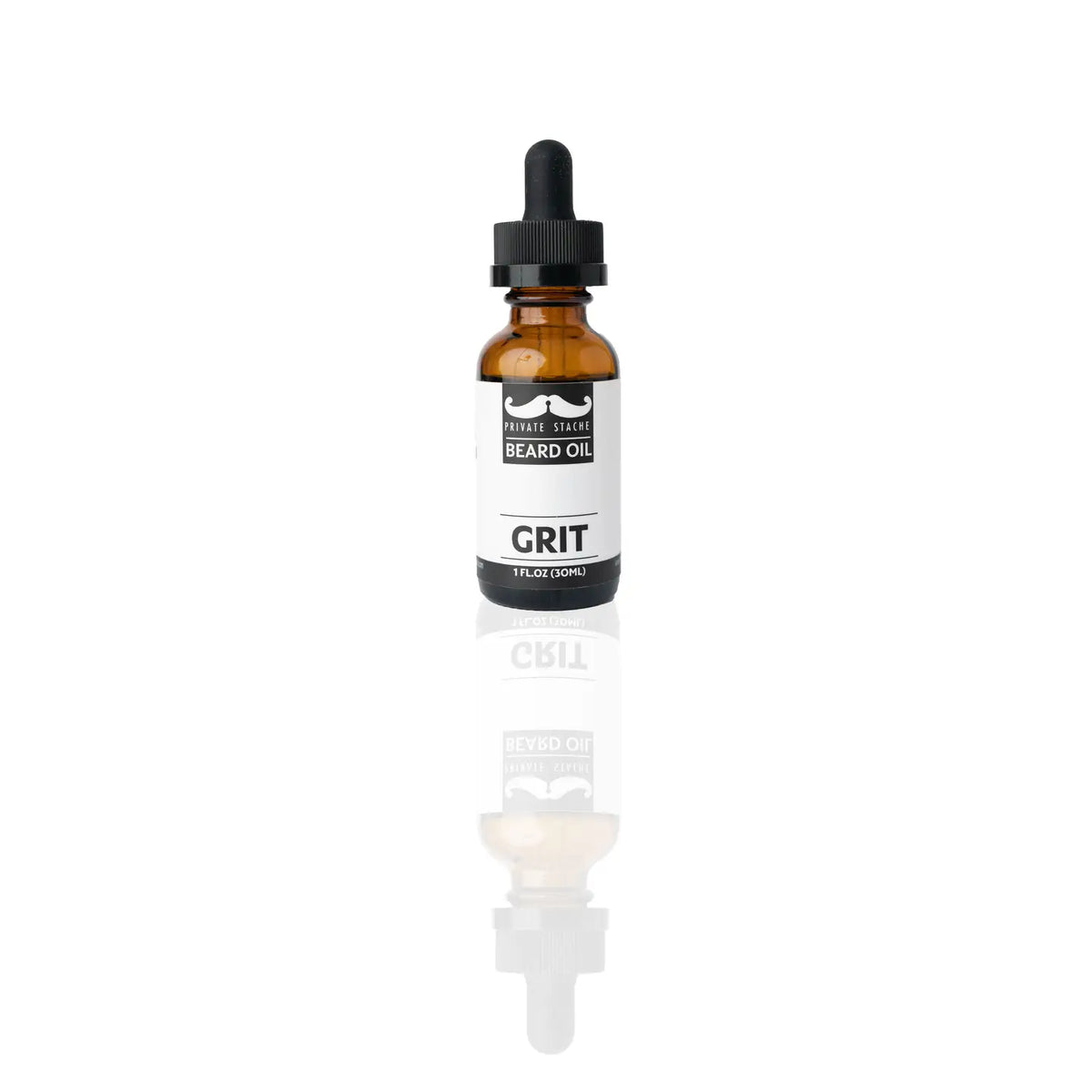 Grit Beard Oil & Peachwood Comb Set