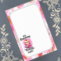 Life Happens, Coffee Helps Notepad
