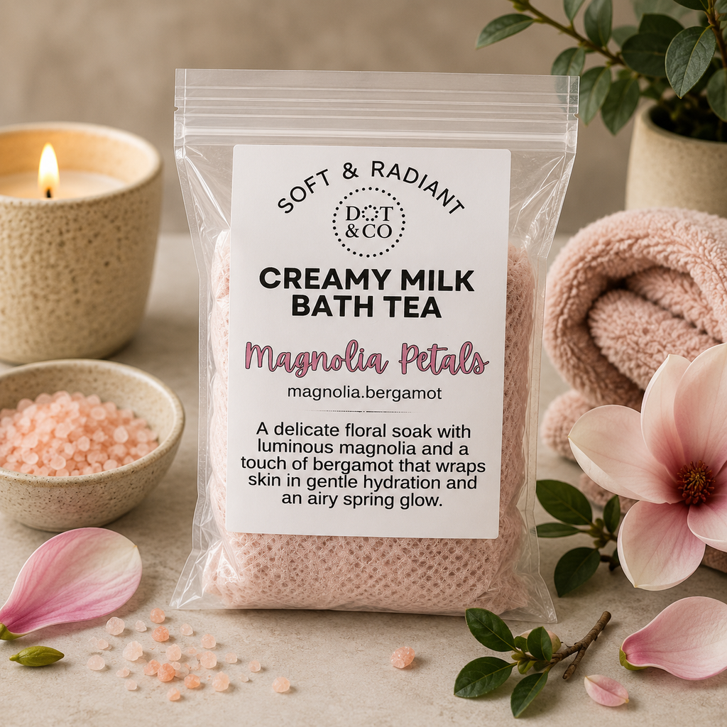 Magnolia Petals Creamy Milk Bath Tea