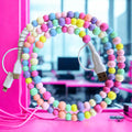 Beaded 4-in-1 Phone Charging Cable