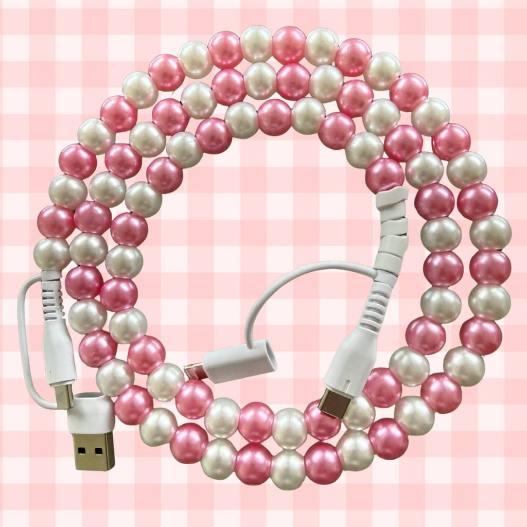 Beaded 4-in-1 Phone Charging Cable