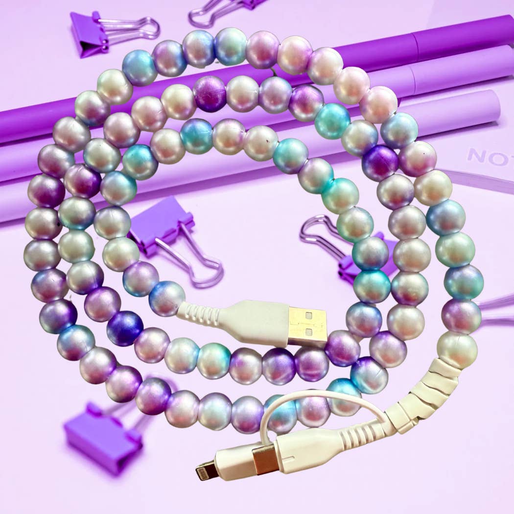 Beaded 4-in-1 Phone Charging Cable