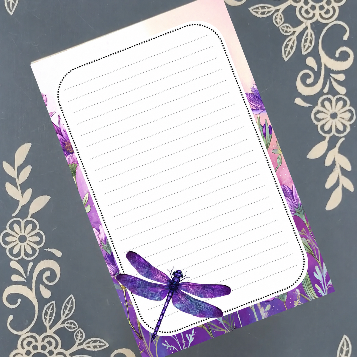 Violet Wings Notepad