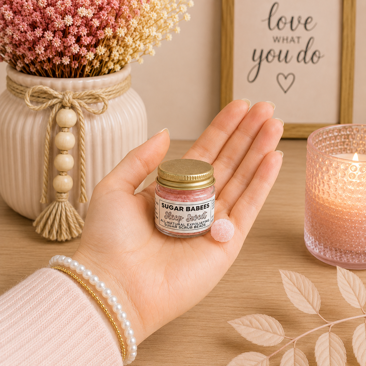 Sleep Sweet Sugar Babees Sugar Scrub Beads