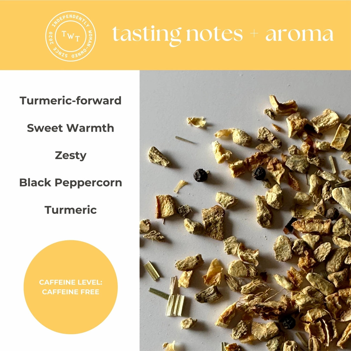 Turmeric Ginger Herbal Tea